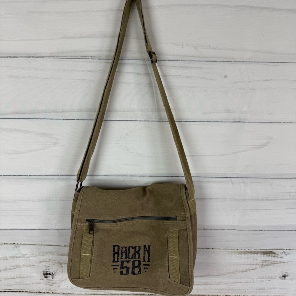 Tan Messenger Bag